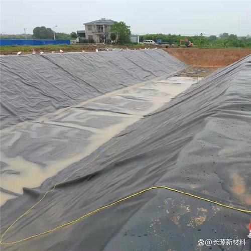 长治0.5mm土工膜 hdpe聚乙烯两布一膜复合膜应用案例